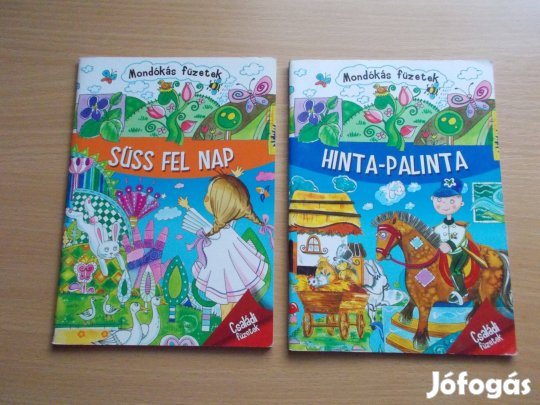Hinta-palinta, Süss fel nap Mondókás füzetek 2 db együtt