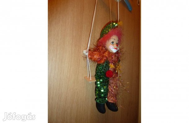 Hintázó szép kis bohóc kb25 cm