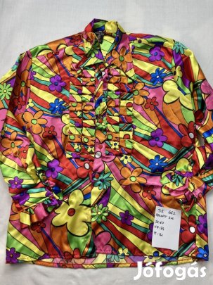 Hippi jelmez, hippi mellény, felnőtt jelmez DK662