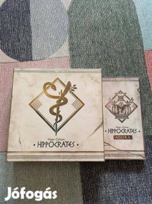 Hippokrátesz társasjáték + Agora kiegészítő