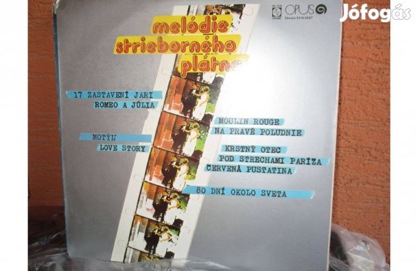 Híres filmek zenéi bakelit hanglemezen eladó