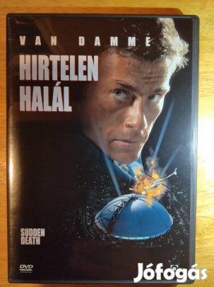 Hirtelen halál újszerű dvd Jean Claude Van Damme Szinkronizált