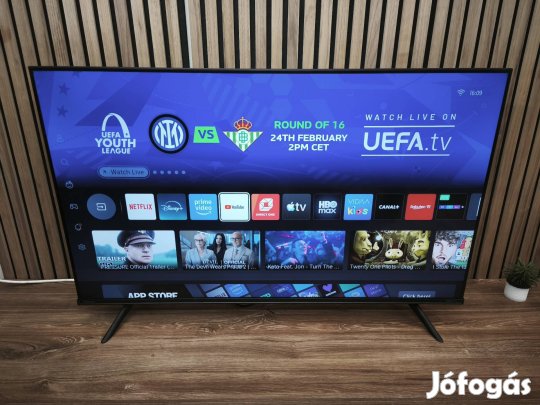 Hisense 110CM Qled 4K SMART WIFI LED TV.