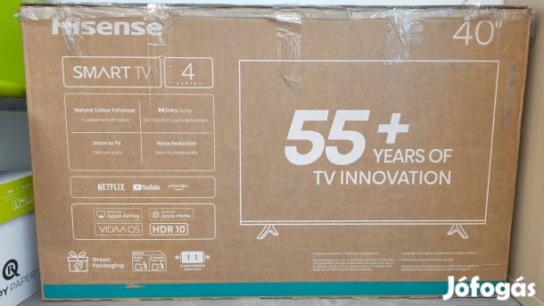 Hisense 40" 40A4Q Full HD Smart LED TV hibás képernyővel
