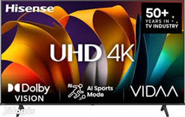 Hisense (50E63NT 127CM 4K UHD SMART LED TV ! Akció!