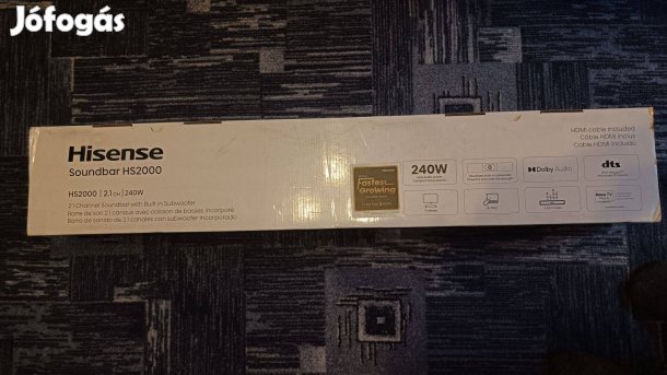 Hisense hangprojektor 2.1-es új, bontatlan