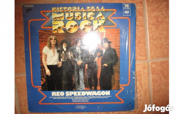Historia de la Musica Rock Reo Speedwagon bakelit hanglemez eladó