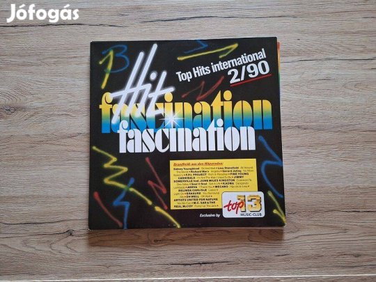 Hit Fascination 2/90 Válogatás bakelit lemez lp!