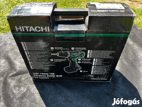 Hitachi DS 12Dvf3 fúró csavarozó új