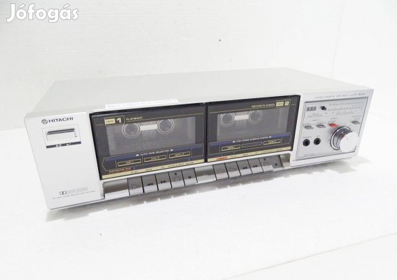 Hitachi D-W220 sztereó kazetta deck dupla kazetta lejátszó