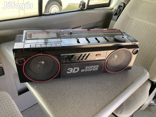 Hitachi TRK-3D2E retro radio boombox magno