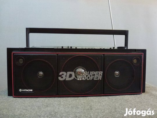 Hitachi TRK 7620E rádiós magnó