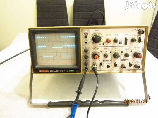 Hitachi V222 20Mhz Oszcilloszkóp