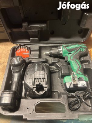 Hitachi (Hikoki) DS10DAL Akkus fúró-csavarbehajtó lámpával
