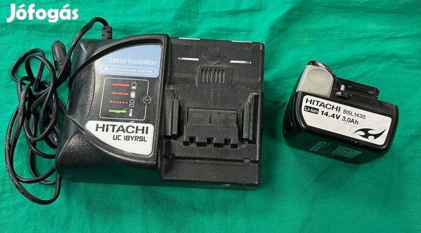 Hitachi akkumulátor és töltő