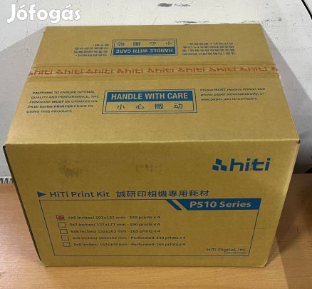 Hiti P510 10x15 cm (4'x6') 4x300 print kit New G2
