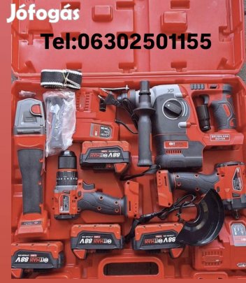 Hitman Sarokcsiszoló Ütvecsavarozó Ütvefúró és Fúrókalapács 4-az 1