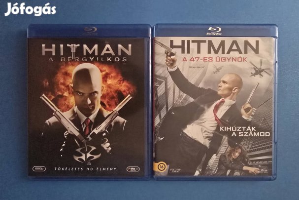 Hitman a bérgyilkos 1,2rész blu-ray