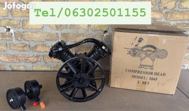 Hitman dupla hengeres V-kompresszor, 10BAR max nyomás, 3HP - 2,2kW 