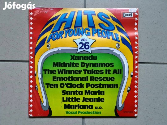Hits for young people vol. 26 vinyl bakelit lp hanglemez