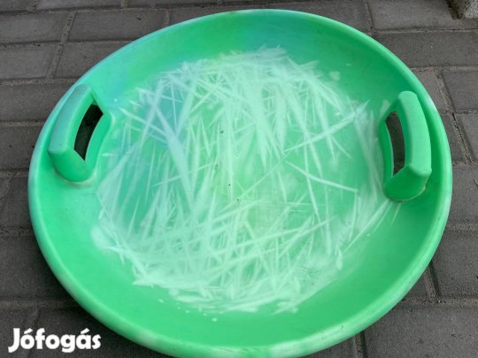 Hó csúszka 60 cm-es, műanyag, szánkó