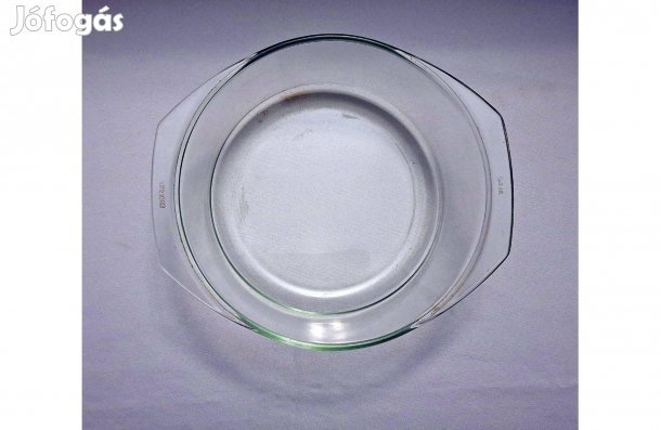 Hőálló, kerek, eredeti, számozott jénai tál * Mérete: 22x7 cm * 1200Ft