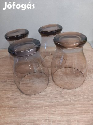 Hőálló üveg kávespohar