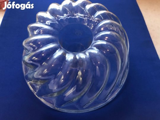 Hőálló üveg kuglófsütő forma