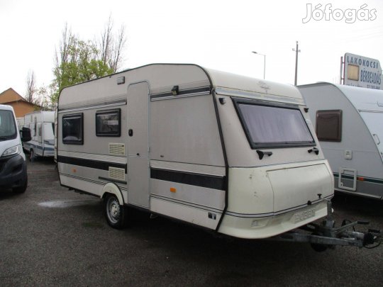 Hobby 470 lakókocsi eladó telepítésre, Szavatol Kft Vác