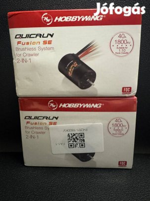 Hobbywing Quicrun Fusion SE 40A 1800KV ESC-s RC motor 2db