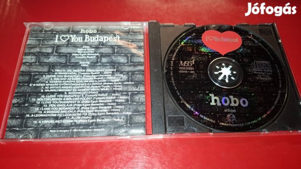 Hobo I Love You Budapest Cd 1993