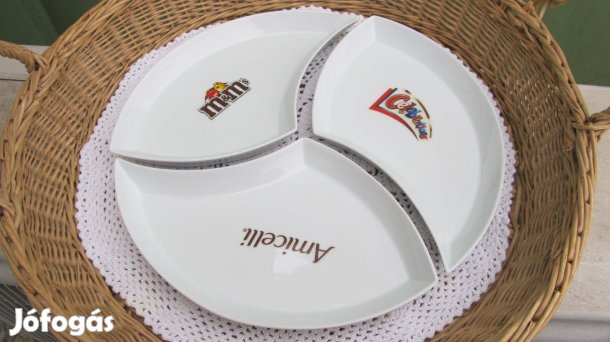 Höchst porcelán kínáló