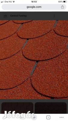 Hódfarku téglavörös zsindely