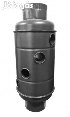 Hődob fekete 120 / 4 lyukas kerek