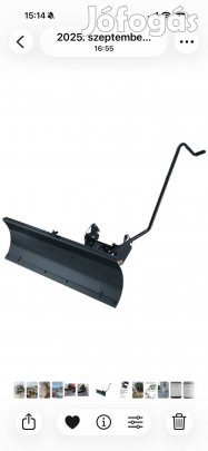 Hóeke Eredeti Hóeke KERTI Traktorhoz 1200/400MM Szett+ Adapter