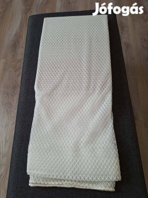 Hófehér új anyagában mintás függöny (140 x 245)párban