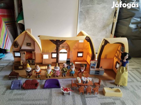 Hófehérke és a hét törpe Háza Kiegészitőkkel