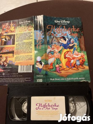 Hófehérke mese vhs disney
