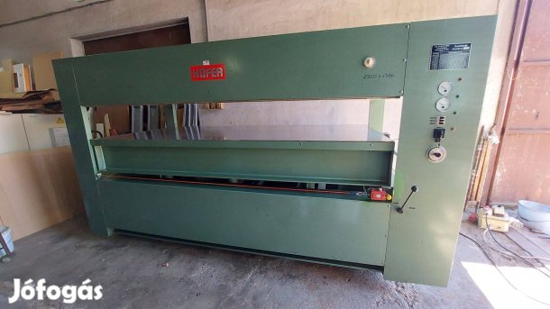 Höfer hőprés furnérprés