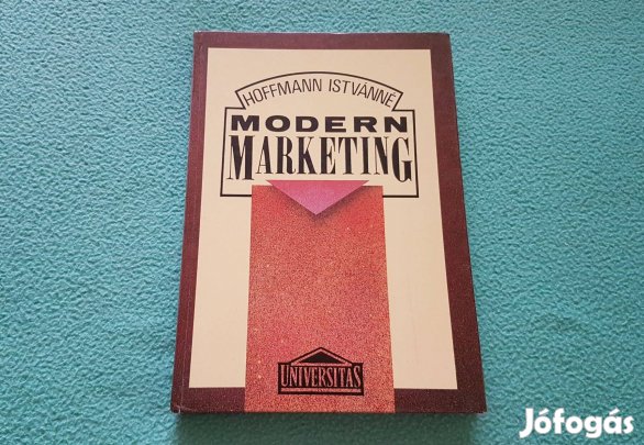Hoffmann Istvánné: Modern marketing könyv