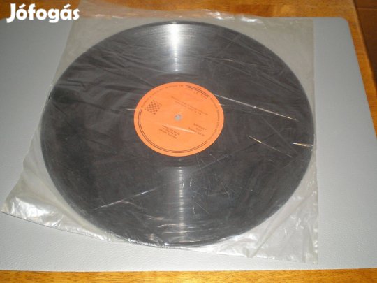 Hofi Géza bakelit lemez borító nélkül Második menet 1972