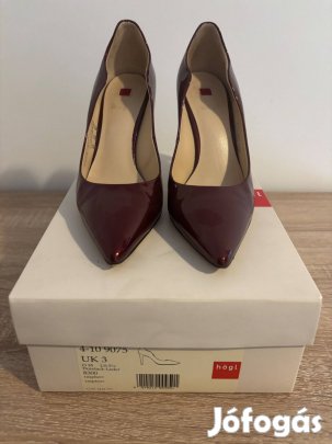 Högl bordó alkalmi cipő