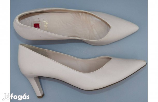 Högl magassarkú bőr cipő, 41 -es (7)