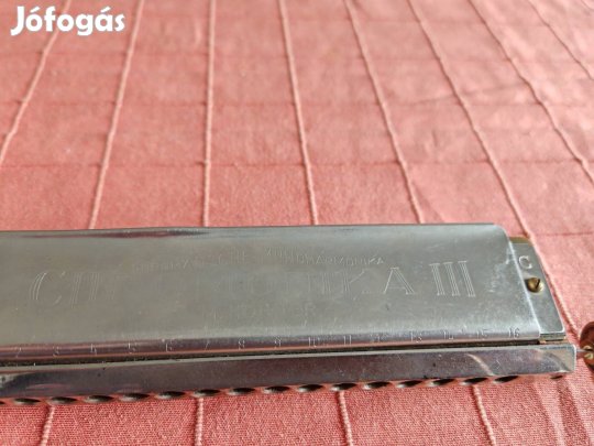 Hohner Cronomatika III váltós szájharmonika 