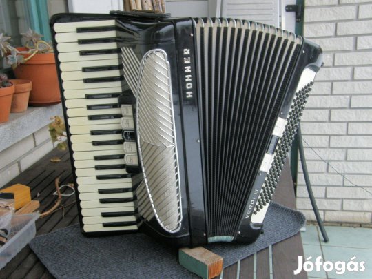 Hohner Verdi III profi 120 bassz. harmonika tangóharmonika