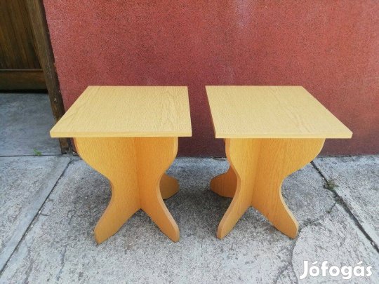 Hokedli 2 db (stoki, ülőke, tartó, fóliázott laminátos lemezből)