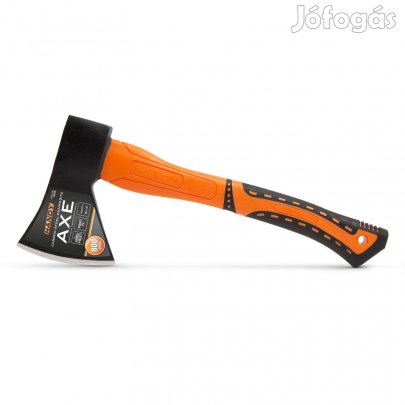 Hőkezelt és Edzett acél fejsze üvegszálas nyéllel 800 g