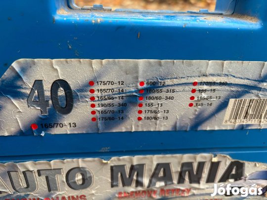 Hólánc Auto Mania 40