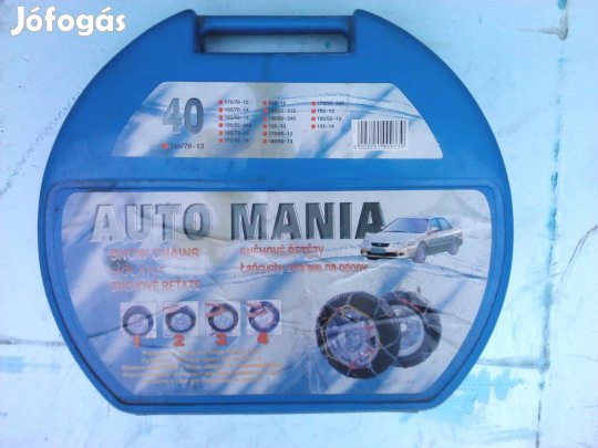 Hólánc Autó Mania 40 méret