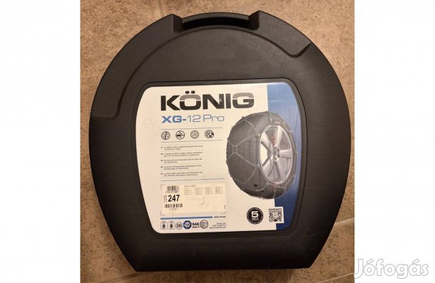 Hólánc König XG-12 Pro nem volt használva!